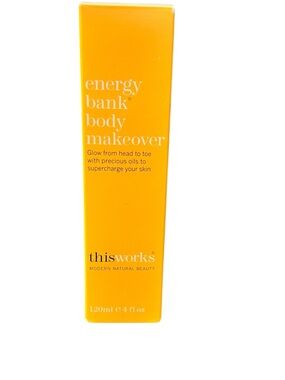 Energy Bank Body Makeover — Bright Orange Nourishing Body Oil